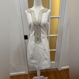NWOT gorgeous Lilly Pulitzer white Valli Shift dress 
Brand new - so chic